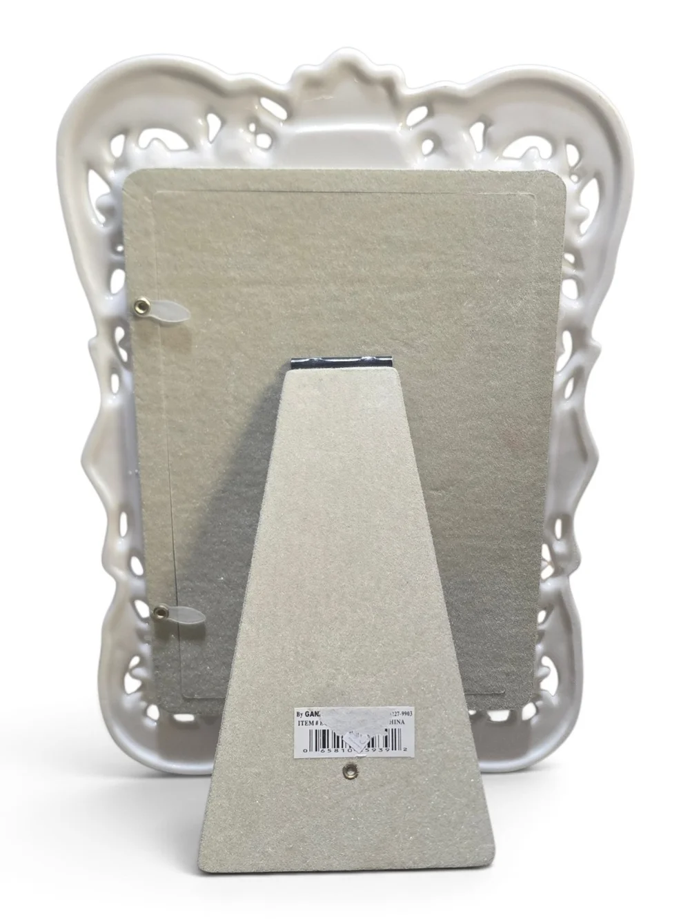 Ganz Treasured Memories 50th Anniversary 4x6 Gold Floral Picture Frame